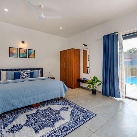 Saffronstays Mayfair Gardens 4 Bedroom Petfriendly Pool Villa Alībāg Exteriör bild