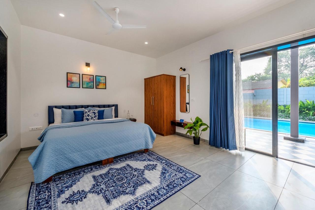 Saffronstays Mayfair Gardens 4 Bedroom Petfriendly Pool Villa Alībāg Exteriör bild