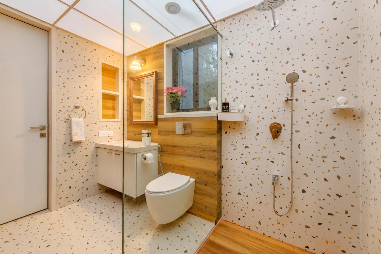 Saffronstays Mayfair Gardens 4 Bedroom Petfriendly Pool Villa Alībāg Exteriör bild